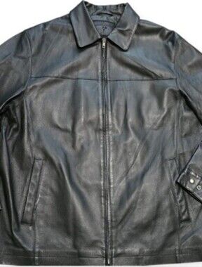 Saddlebred Leather Outwear Jacket 100%  Genuine Leather